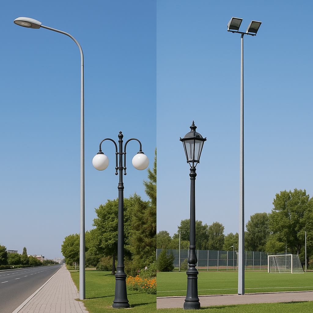 Aydınlatma Direkleri Nedir, Nerelerde Kullanılır?