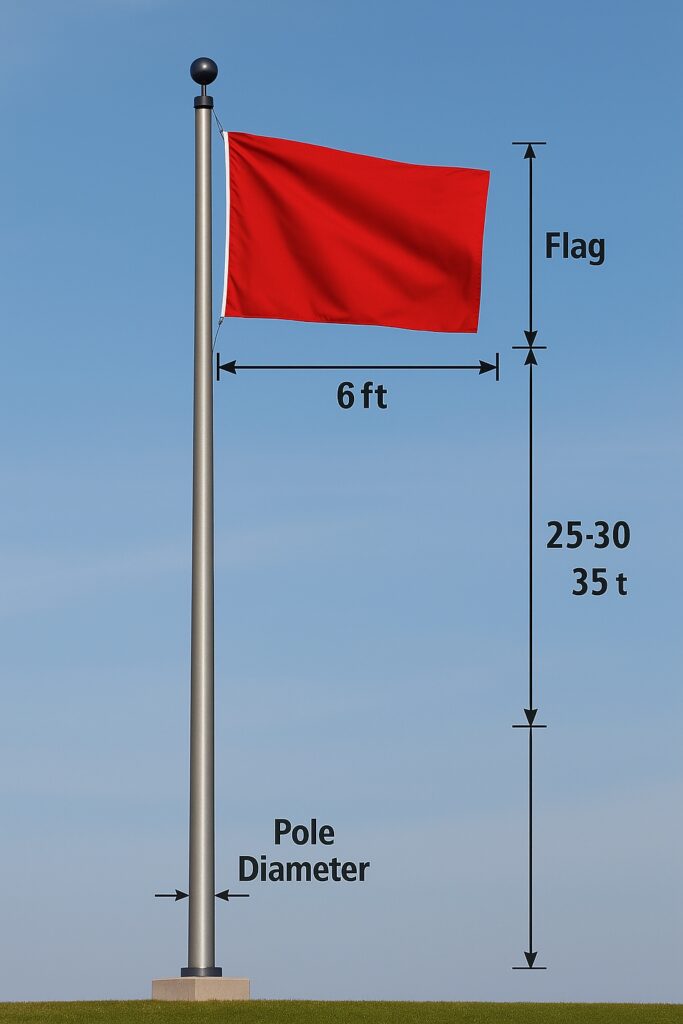 Bayrak direği ölçüleri