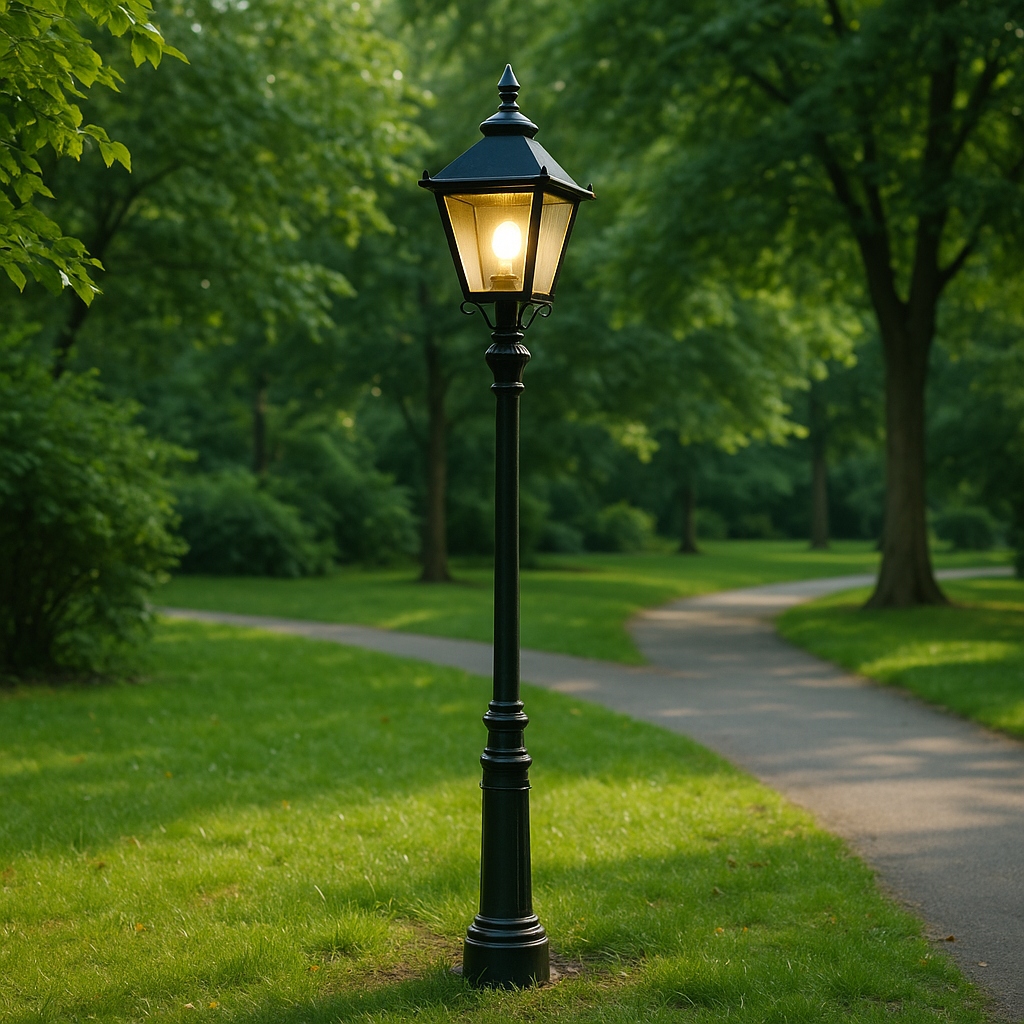 Park ve Bahçe Aydınlatma Direklerinde Estetik ve Fonksiyonellik