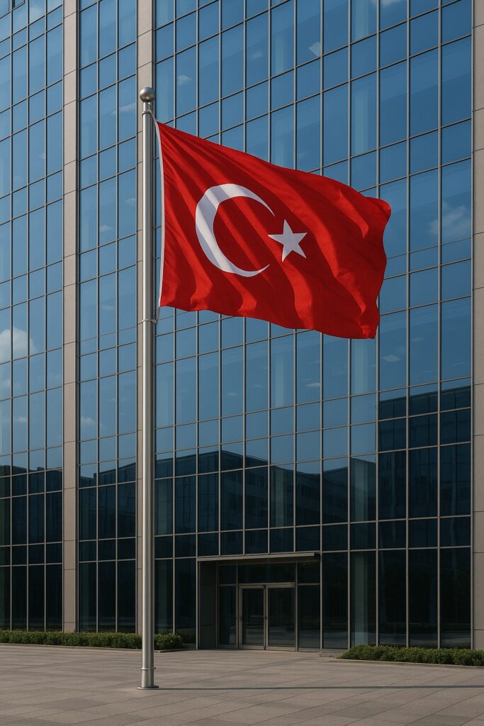 Bayrak Direği İmalatı Hizmetleri 1 Plaza bayrak diregi